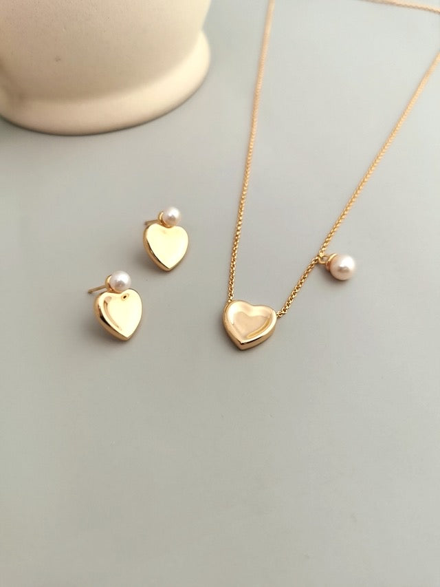 Puffy Heart Necklace